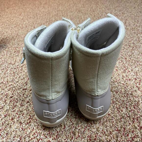 Sperry Ivory Duck Boots NWT - Picture 4 of 10